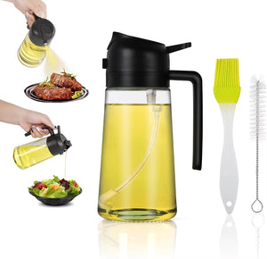 Oil Dispenser with Brush