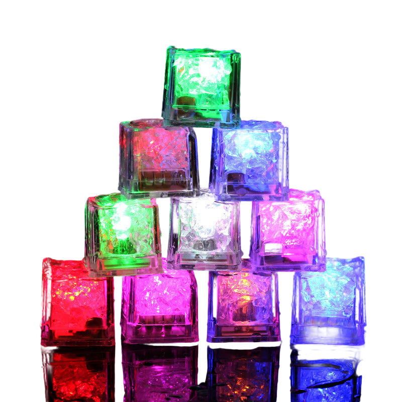 LED Light-Up Ice Cubes