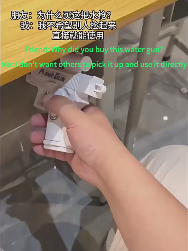 Prank Gun Toy – Fun Safe Blaster for Parties & Jokes