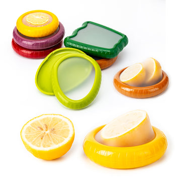 Reusable Food Savers – Silicone Fresh Covers for Fruits &amp; Veggies